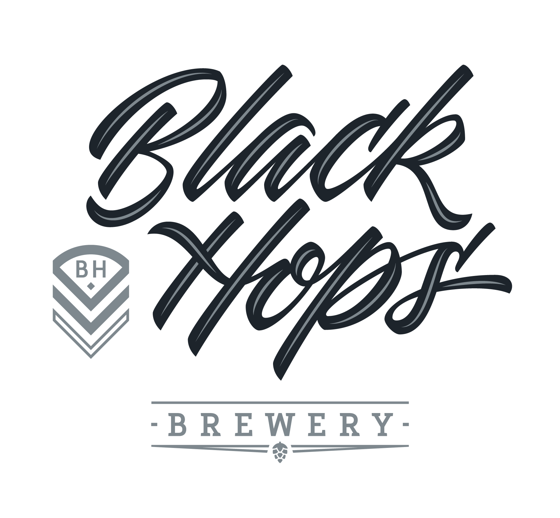 Black Hops Logo Transparent