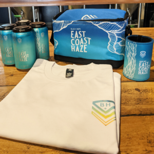 Black Hops Fathers Day Gift Pack with East Coast Haze Cooler Bag, Stubby Cooler, Beer and a shirt
